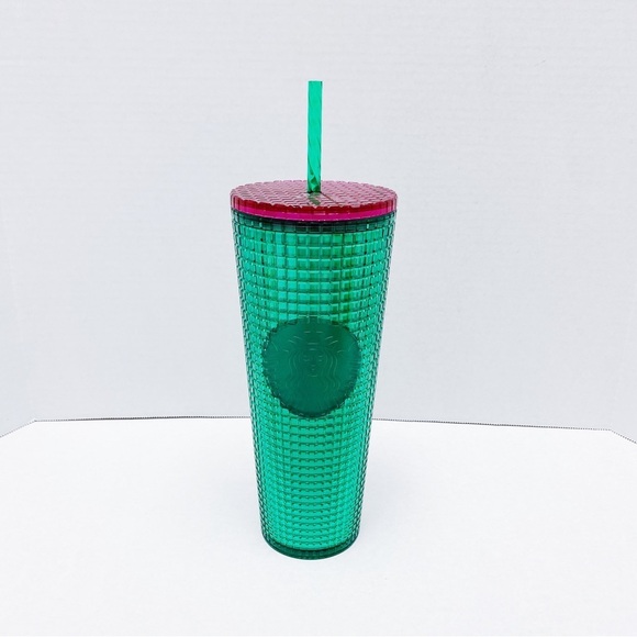 Starbucks - Watermelon Grid 24 oz Tumbler - Picture 1 of 4